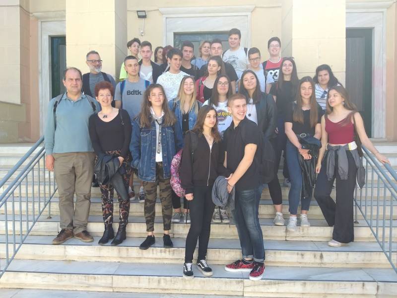 Το 4ο Λύκειο Καλαμάτας στην Ιταλική Σχολή της Αθήνας