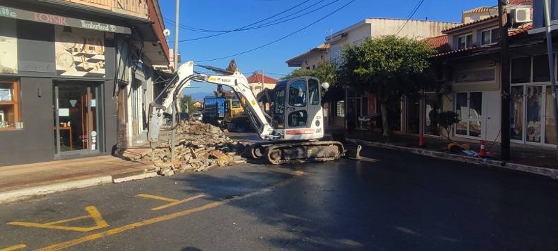 Πρόβλημα τα δίκτυα ύδρευσης για το Open Mall Κυπαρισσίας