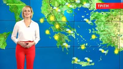 Ηλιόλουστη αναμένεται η Τρίτη - Αναλυτική πρόγνωση (Βίντεο)