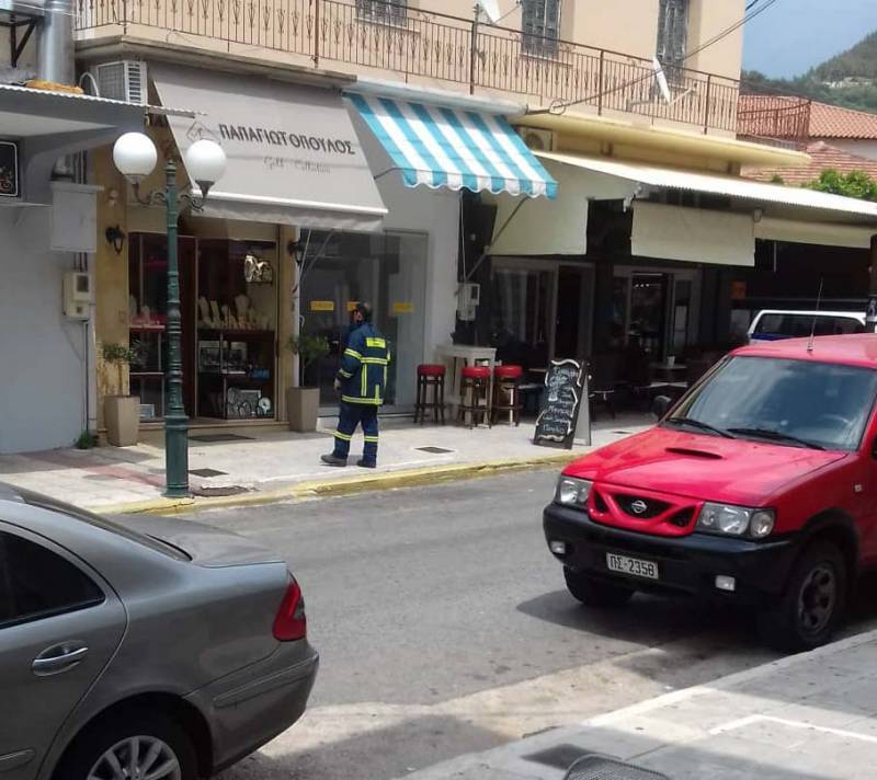 Ακίνδυνη και επισήμως η σκόνη σε χρυσοχοείο της Κυπαρισσίας