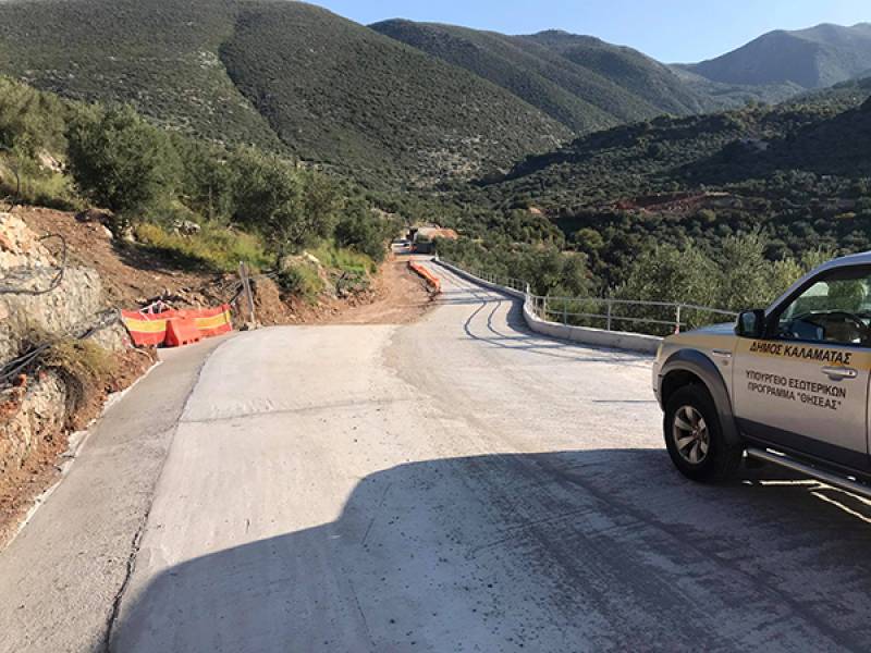 Σε τελική φάση ο δρόμος από Μενινά σε Περιβολάκια