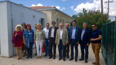 Επίσκεψη Μπαξεβανάκη σε σχολεία της Μεγαλόπολης 