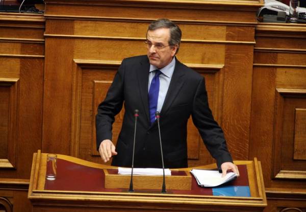 Σαμαράς: &quot;Η κυβέρνηση οδηγεί τη χώρα είτε σε νέο Μνημόνιο, είτε σε μοιραίο ατύχημα&quot;
