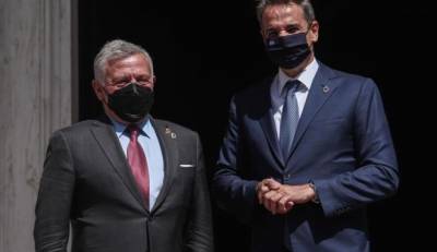 Τι συζήτησε ο πρωθυπουργός με τον βασιλιά της Ιορδανίας