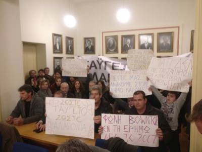 Διαμαρτυρίες και υποσχέσεις για τα χωριά του Ταϋγέτου στο Δημοτικό Συμβούλιο Καλαμάτας