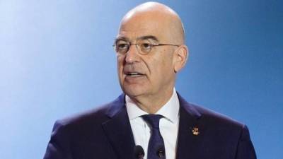 Σε καταφύγιο, μαζί με τον Ουκρανό ΥΠΕΞ, ο Ν. Δένδιας και η ελληνική αντιπροσωπεία