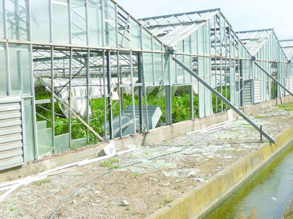 Αιτήσεις για αποζημίωση πληγέντων από τον ανεμοστρόβιλο