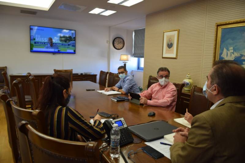 Καλαμάτα: Ο Βασιλόπουλος σε συνάντηση για κλιματικά ουδέτερες πόλεις