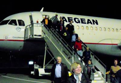 20% αύξηση αφίξεων στο αεροδρόμιο της Καλαμάτας