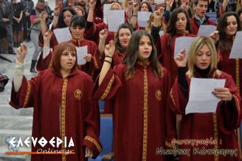 Φωτογραφίες από την ορκωμοσία στο ΤΕΙ