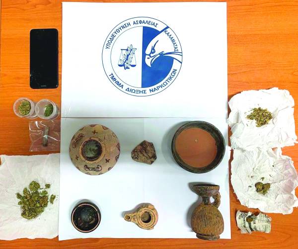 Σημαντικής αξίας τα αρχαία που βρέθηκαν σε σπίτι στη Μεγαλόπολη