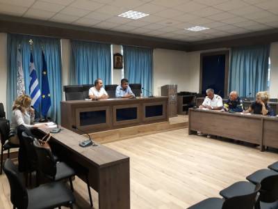 Σύσκεψη για την κακοκαιρία στην Πύλο