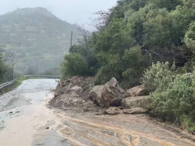 Σημαντικές ζημιές σε δρόμους της Μεσσηνίας - Επιτροπές ελέγχου ξεκίνησαν την καταγραφή