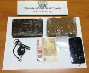 Μετέφερε στην Καλαμάτα 10.000 δόσεις ηρωίνης!
