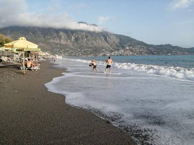 Χάρηκαν τη θάλασσα