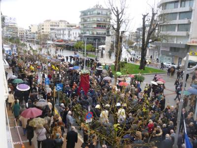 Απαγόρευση στάθμευσης για τη λιτανεία
