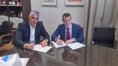 Πρωτόκολλο αδελφοποίησης Δήμων Πύλου-Νέστορος και Αζόφ