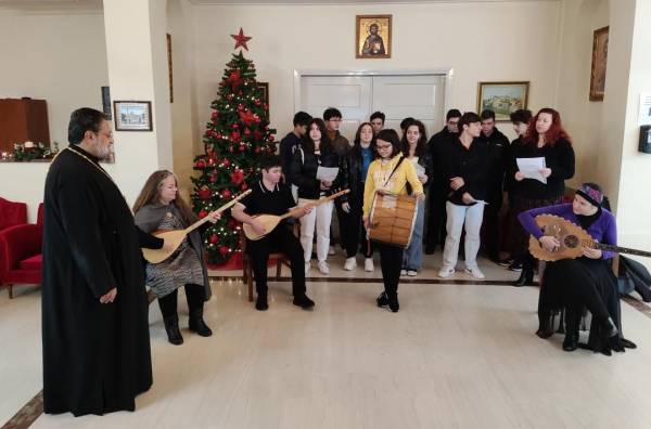 Κάλαντα στον μητροπολίτη Μεσσηνίας