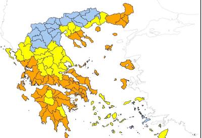 Πολύ υψηλός κίνδυνος πυρκαγιάς και αύριο στη Μεσσηνία
