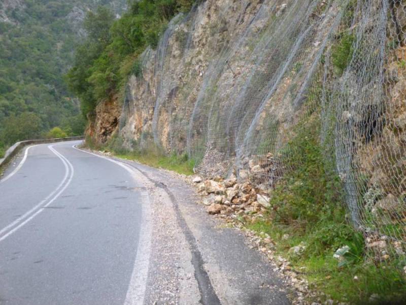 Δεύτερη φάση βελτίωσης του δρόμου Καλαμάτα - Σπάρτη
