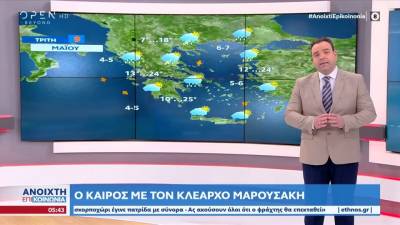 Καιρός 09/05/2023: Ιδιαίτερα άστατος καιρός