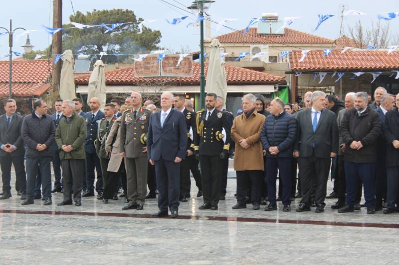 Στην Επέτειο της 17ης Μαρτίου 1821 στην Αρεόπολη ο Γεν.Γραμματέας της Αποκεντρωμένης Δημ.Κατσαρός