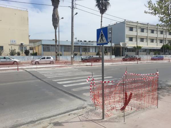 Προχωράει η τοποθέτηση φαναριών στον ΟΑΕΔ