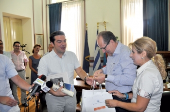 Eντυπωσιασμένος απ’ την Καλαμάτα ο Αλέξης Τσίπρας 
