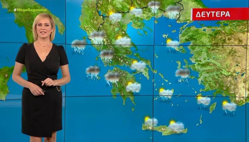 Με τοπικές βροχοπτώσεις ο καιρός της Δευτέρας - Αναλυτική πρόγνωση (Βίντεο)