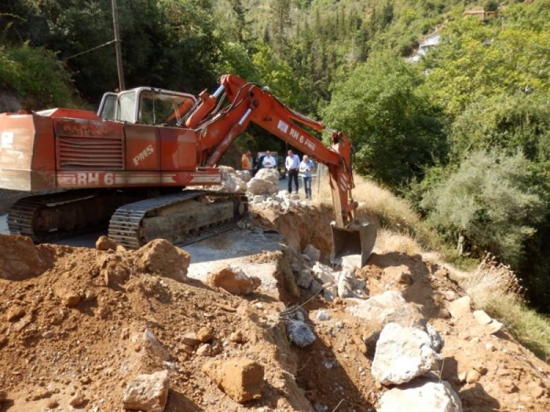 Νίκας – Βασιλόπουλος στα έργα του Ταϋγέτου