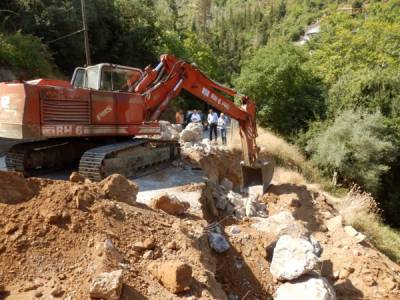 Νίκας – Βασιλόπουλος στα έργα του Ταϋγέτου