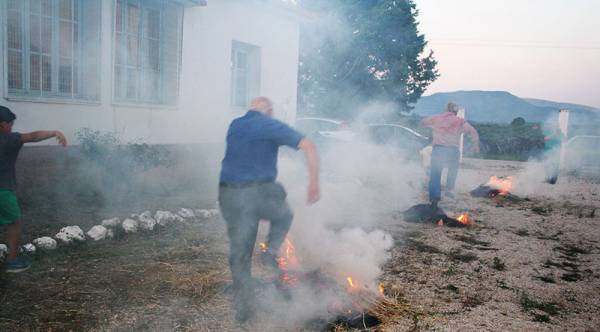 Πλήθος κόσμου στη Λεύκη Τριφυλίας