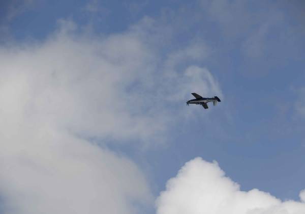 Καλαμάτα: Εντυπωσιακή επίδειξη αεροσκαφών Τ-6 στην 120 ΠΕΑ (βίντεο)