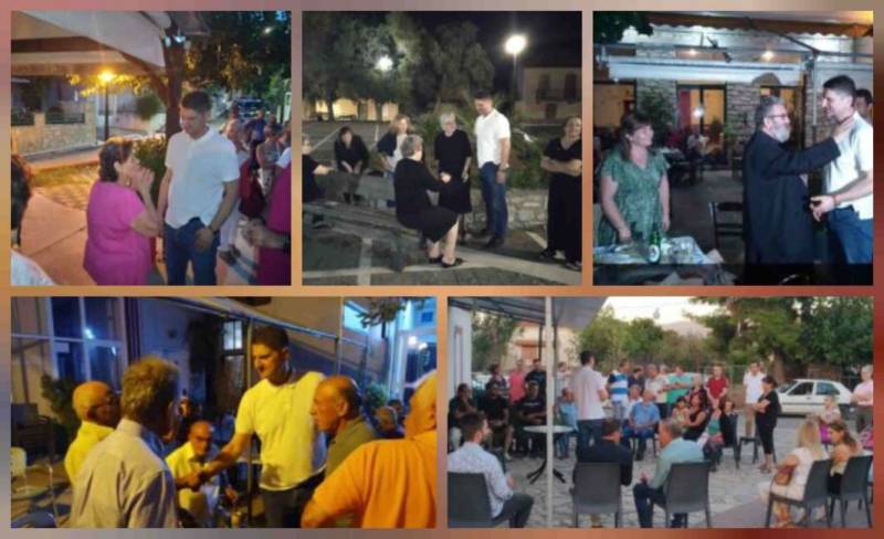 Περιοδεία Αθανασόπουλου σε χωριά της Ανδρούσας