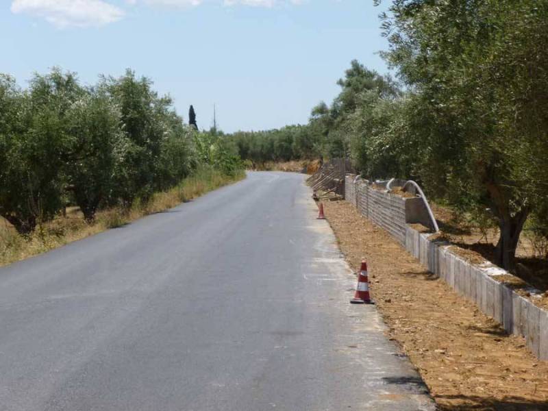 Βελτίωση του δρόμου Σκάλα - Μελιγαλά