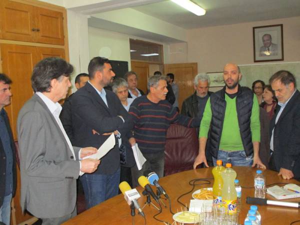 Επεισοδιακή επίσκεψη Μπαξεβανάκη στην Καλαμάτα 