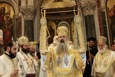 Διαβεβαίωση του νέου μητροπολίτη Σταγών και Μετεώρων Θεόκλητου στον Πρόεδρο της Δημοκρατίας 