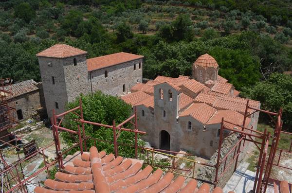 Αναδεικνύεται το βυζαντινό μεγαλείο του Ανδρομονάστηρου (φωτογραφίες)