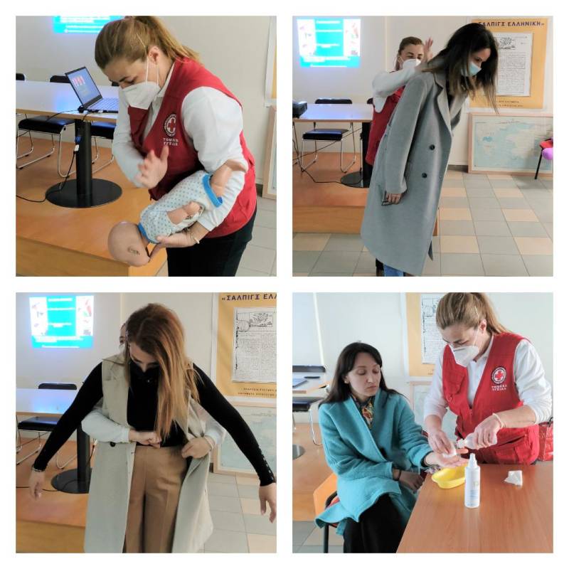Βρεφονηπιακός Σταθμός "Ευγενία Βασ. Ασημάκου": Εκπαίδευση πρώτων βοηθειών στους γονείς