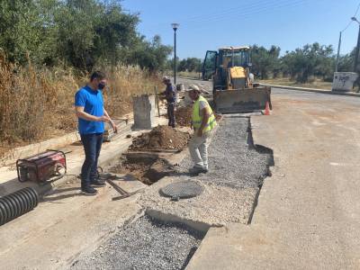 Σε υπό εξέλιξη έργα ο δήμαρχος Μεσσήνης
