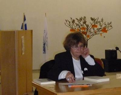 “Το ψέμα της νηνεμίας" της Βούλας Αργυροπούλου παρουσιάστηκε στο Φιλοσοφικό Κέντρο Μεσσήνης