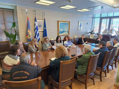 Δήμος Καλαμάτας: Συνάντηση Βασιλόπουλου με τους προϊσταμένους των Διευθύνσεων