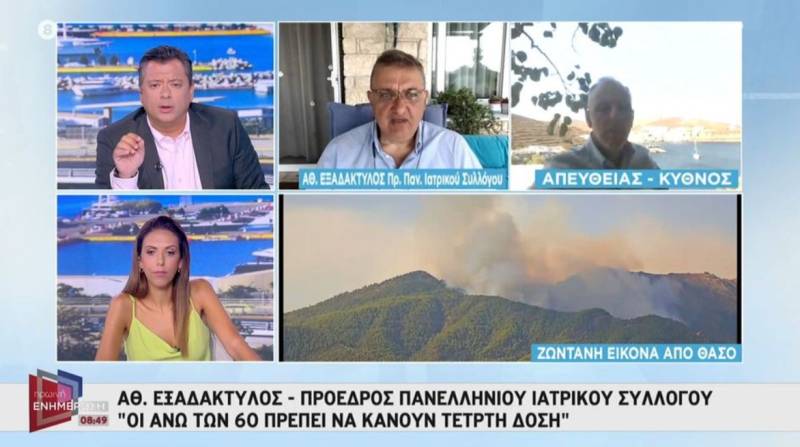 Εξαδάκτυλος: Θα ζήσουμνε για μεγάλο διάστημα με τον κορoνοϊό (Βίντεο)