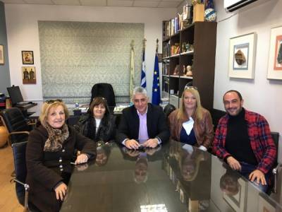 Συνάντηση Καφαντάρη με το Σύλλογο Γυναικών Βλαχόπουλου