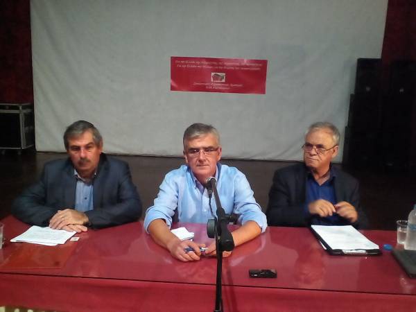 &quot;Προγραμματικές θέσεις της κυβέρνησης της Αριστεράς&quot; παρουσίασε στους Γαργαλιάνους ο Δραγασάκης
