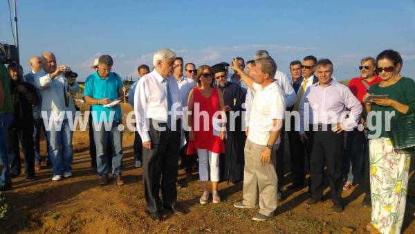 Στον αρχαιολογικό χώρο της Ικλαινας ξεναγήθηκε ο Προκόπης Παυλόπουλος (φωτογραφίες)