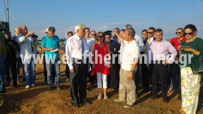 Στον αρχαιολογικό χώρο της Ικλαινας ξεναγήθηκε ο Προκόπης Παυλόπουλος (φωτογραφίες)