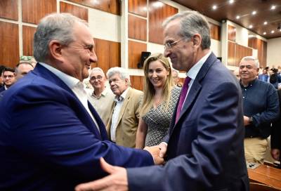 Σαμαράς και Καραμανλής αμφισβητούν ευθέως την ελληνική εξωτερική πολιτική (βίντεο)