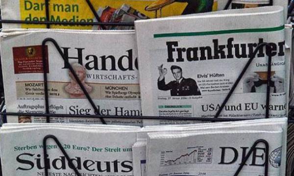 Γερμανικός Τύπος: Απρόβλεπτες επιπτώσεις για τη Γερμανία σε περίπτωση Grexit