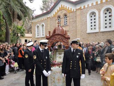 Γιορτάζει αύριο η Παναγία η Ελεήστρια της Κορώνης